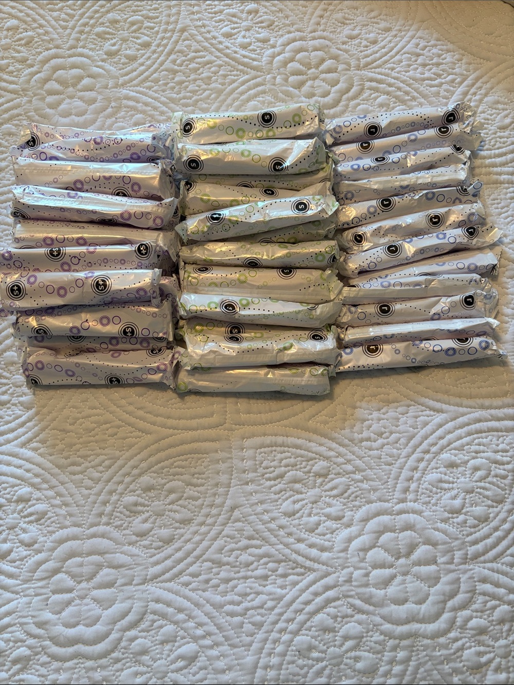 U by Kotex discontinued tampons- unused, individually wrapped